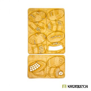 Caste Enclaves 75x42 mm Oval Base Toppers (6)