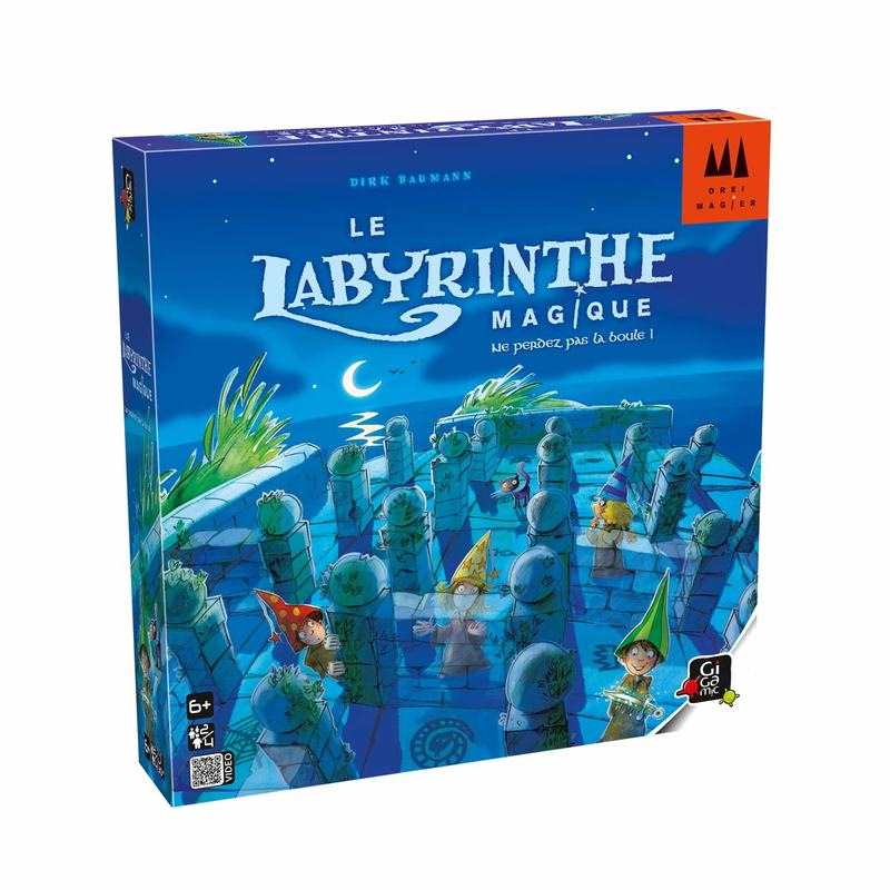 Gigamic Jeu de société Le labyrinthe magique