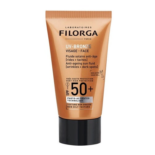 Filorga UV-Bronze Cremă de față cu protecție solară SPF 50+ 40 ml