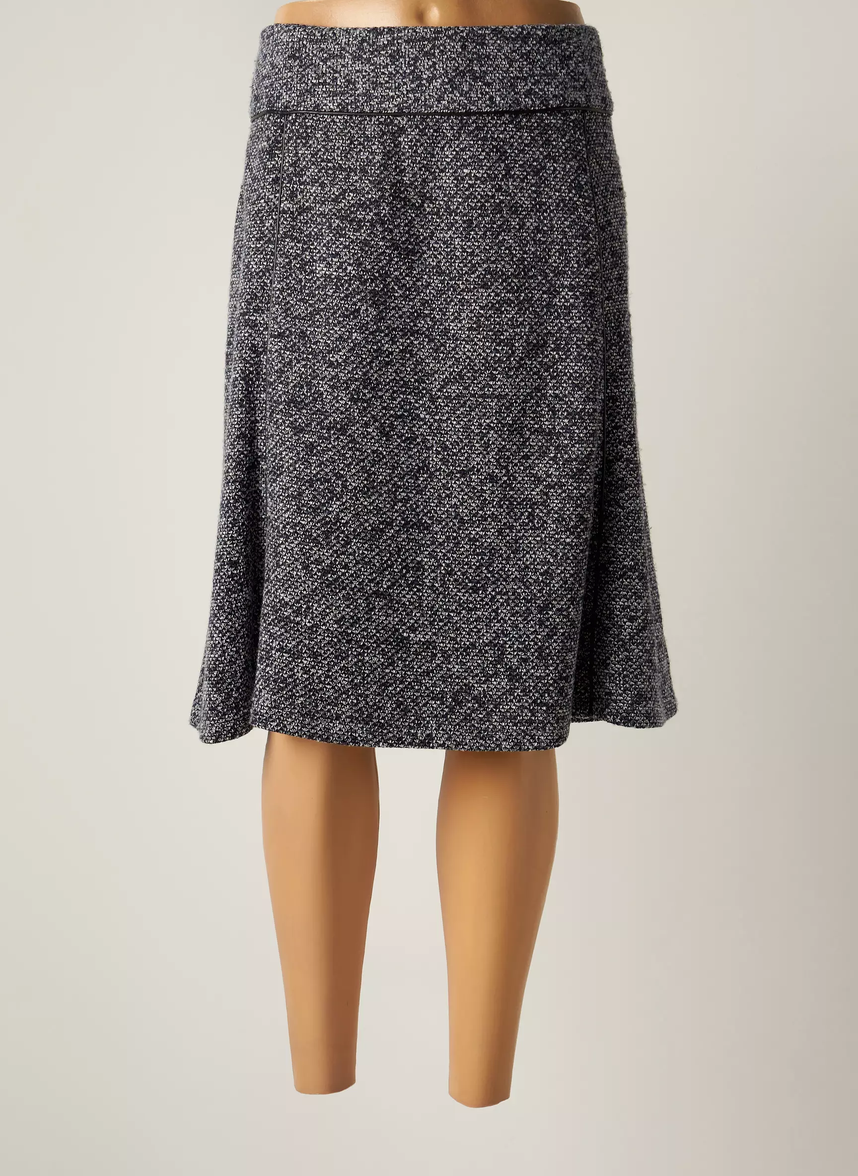 Plurielles Jupes Mi Longues Femme couleur gris