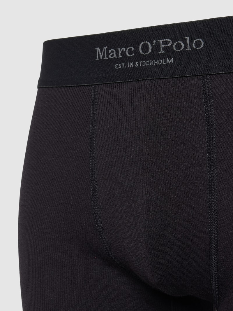 Trunks mit elastischem Logo-Bund Modell 'ICONIC' im 2er-Pack in schwarz