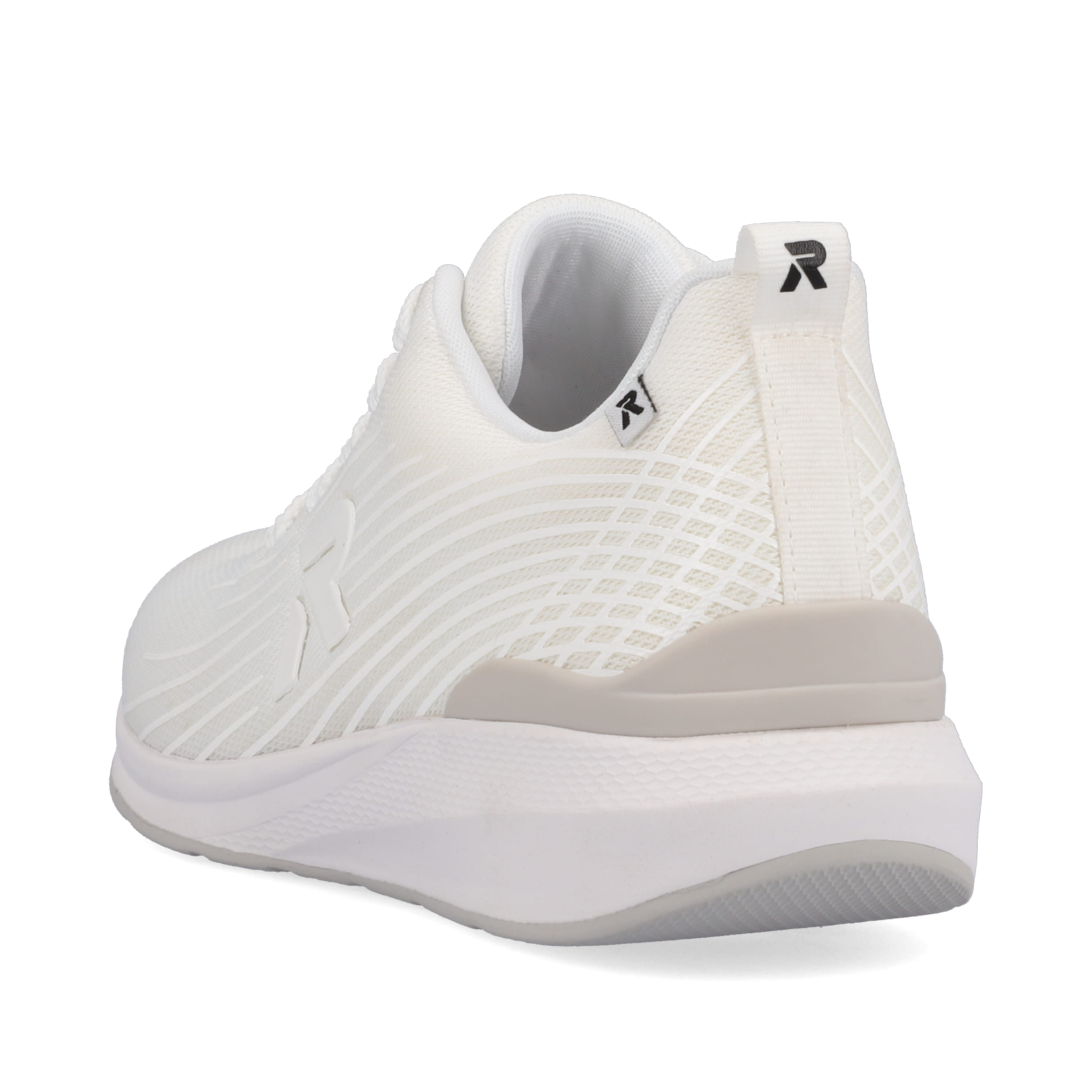 Rieker Damen Sneaker Low frost white