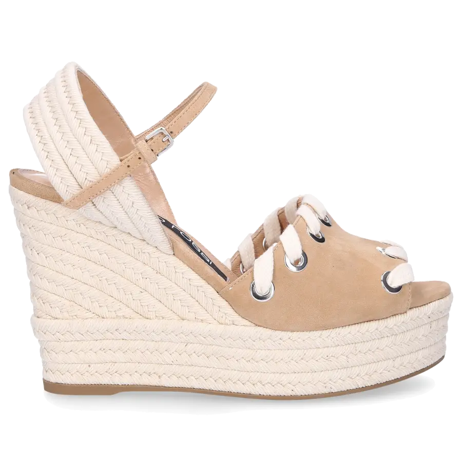 Sergio Rossi - Espadrilles SR1 ESPADRILLE Kalbsleder beige - beige