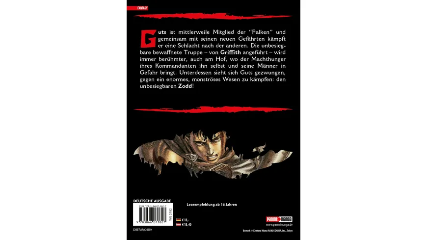 Berserk Max 03 - Das actiongeladene und genredefinierende Dark-Fantasy-Epos von Kentaro Miura