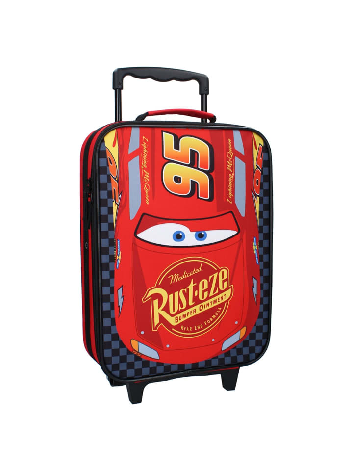 COFI 1453 Cars Trolley – Koffer für kleine Abenteurer, Made To Roll Kollektion in Rot günstig kaufen 41