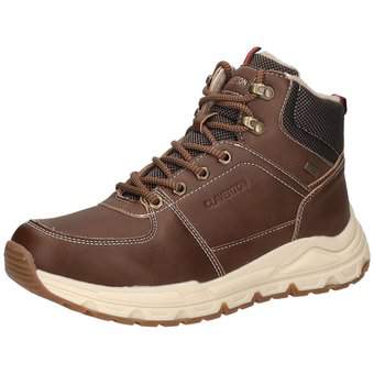 Claverton Schnür Boots in braun