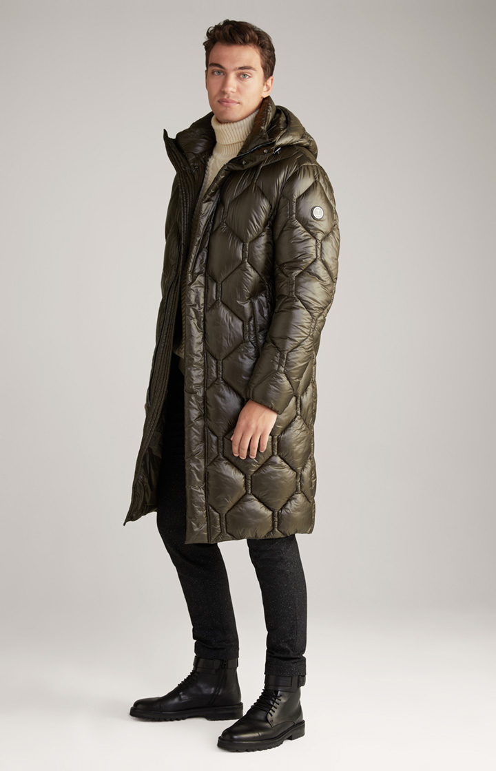Steppmantel Percy in Khaki