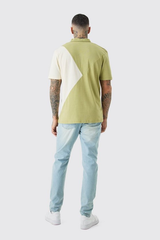 Tall Colorblock Poloshirt