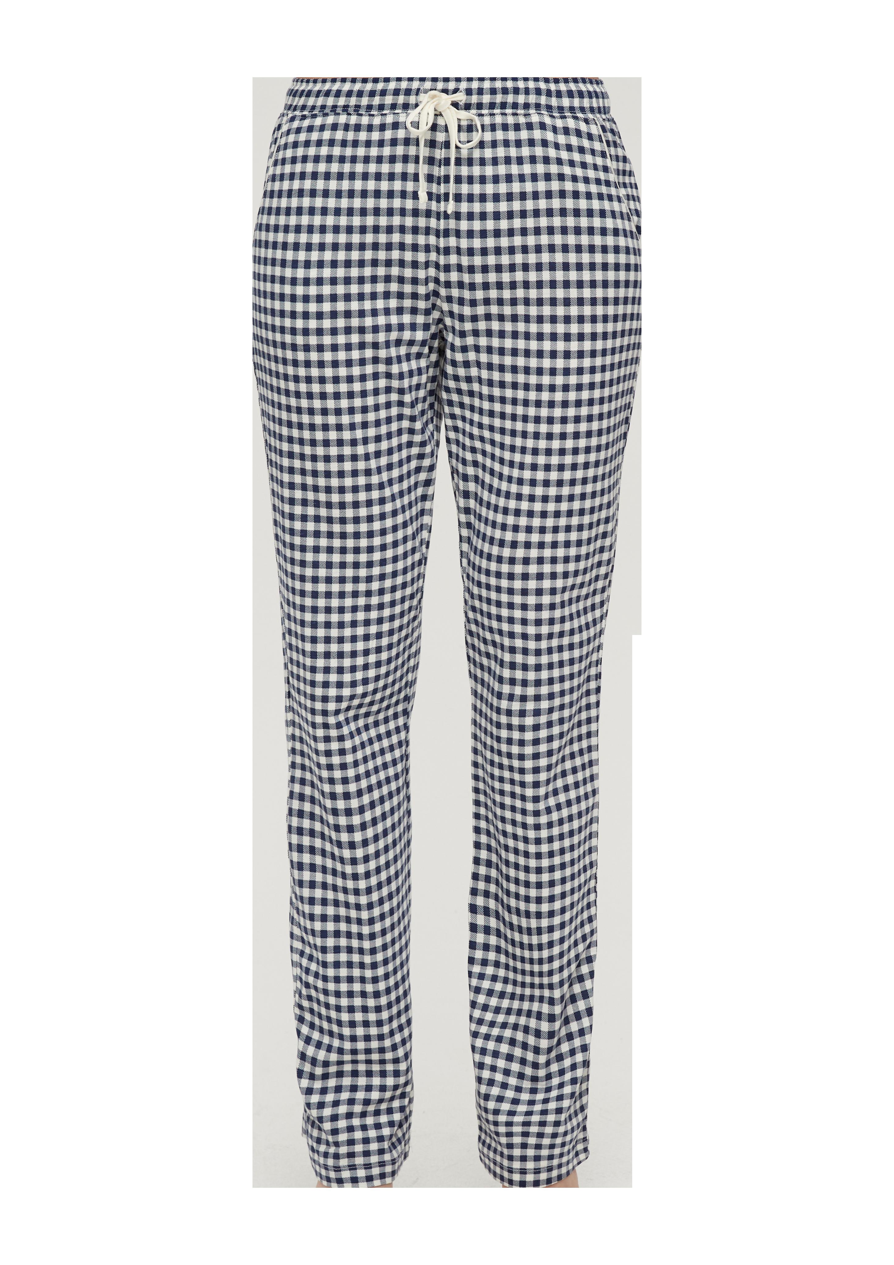 Karierte Pyjamahose  6008436-5870