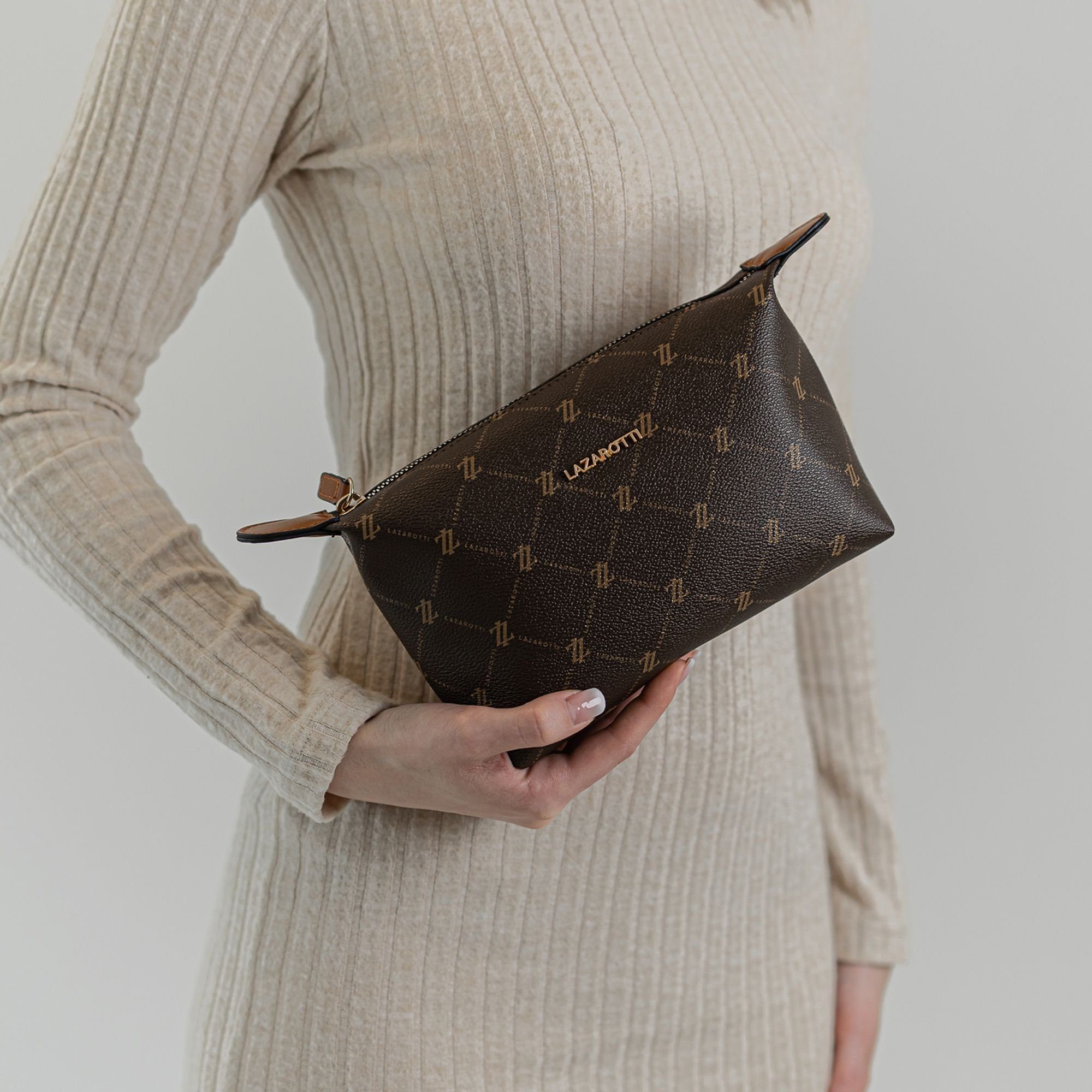 Lazarotti Kosmetiktasche Palermo, Kunstleder