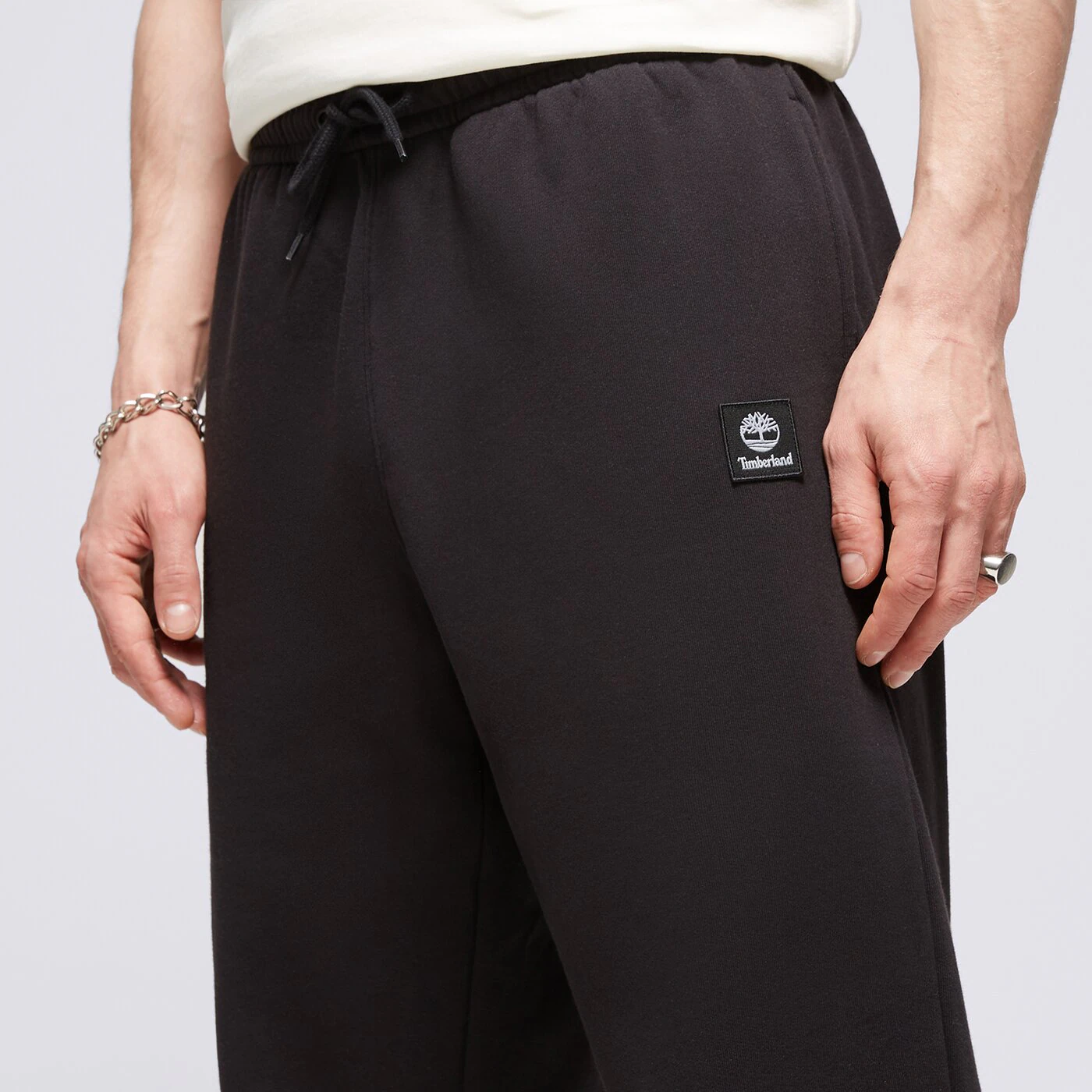 TIMBERLAND HOSE NEW WOVEN BADGE SWEATPANT Schwarz