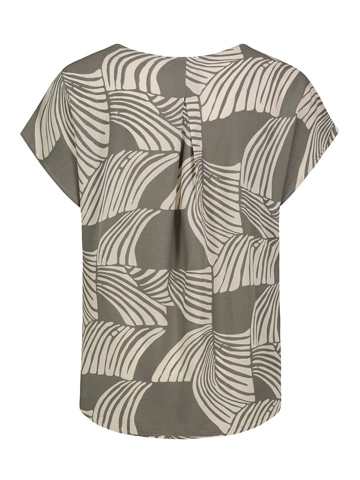 Sublevel Bluse in Khaki/ Creme günstig kaufen