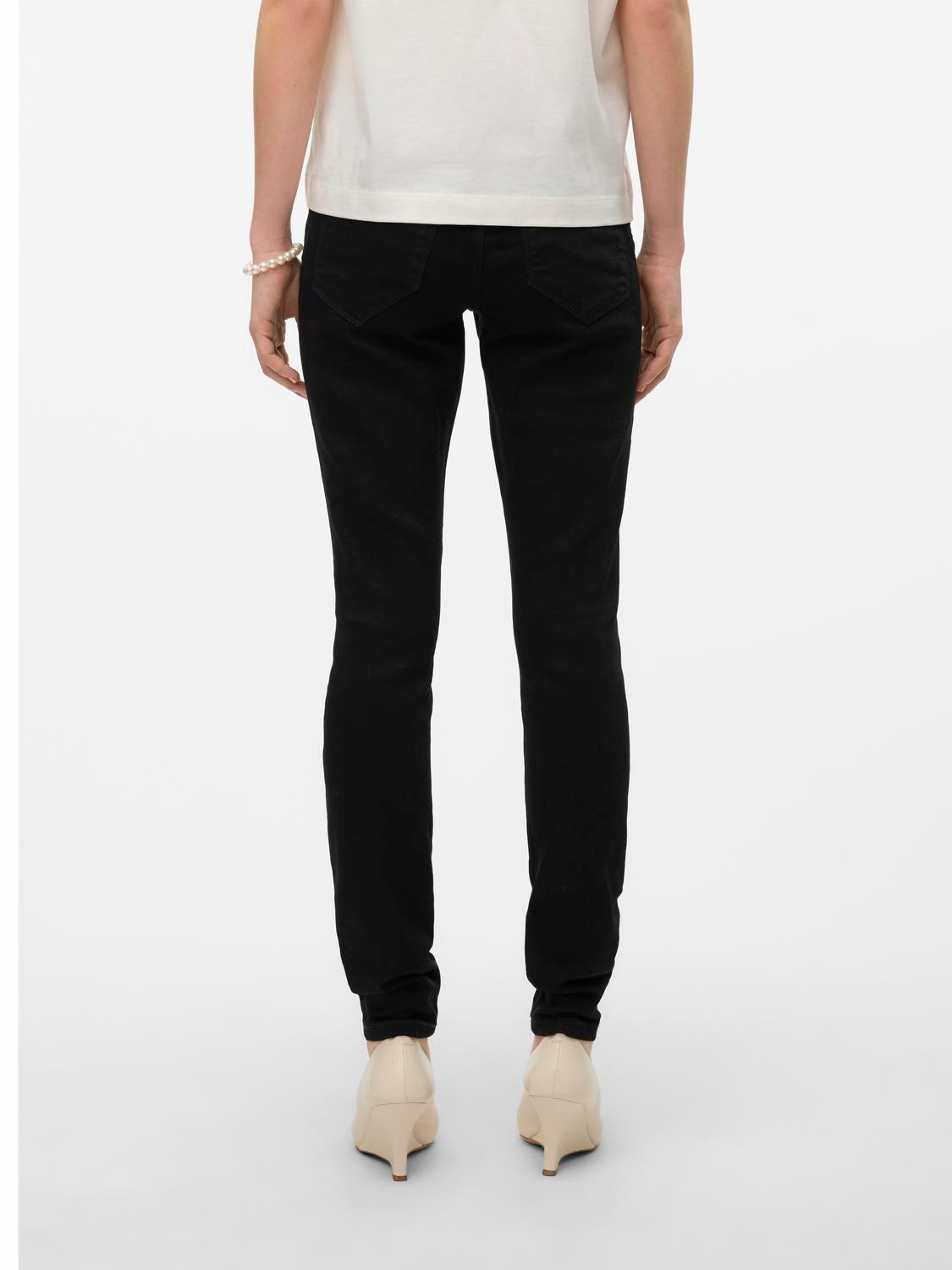 VMELLY Mid Rise Skinny Fit Jeans