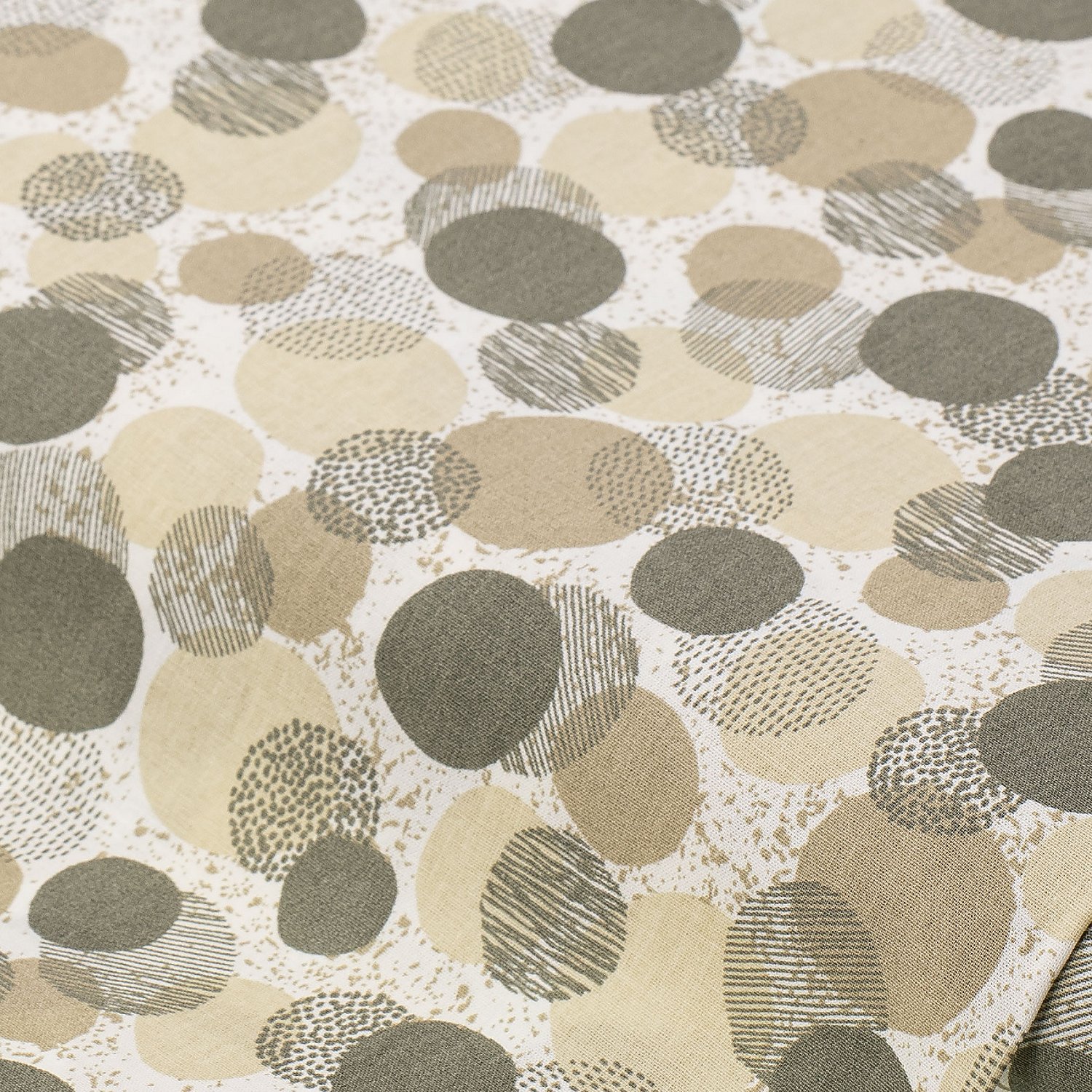Baumwollstoff Kreise Dots 