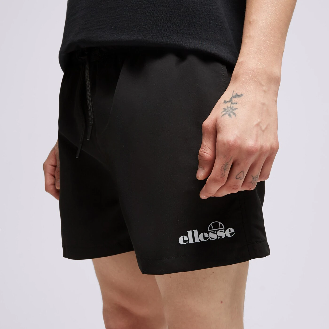ELLESSE SHORTS LAMINA SWIM SHORT BLK Schwarz