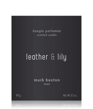 mark buxton Black Collection Leather & Lily Duftkerze-180 g