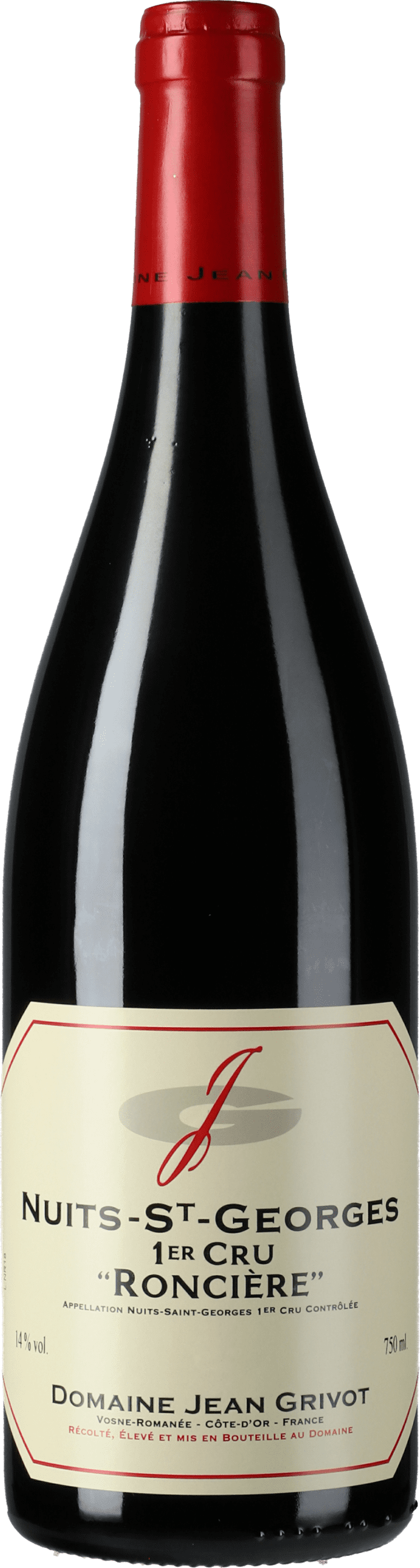 Domaine Jean Grivot: Nuits Saint Georges Premier Cru Ronciere 2020