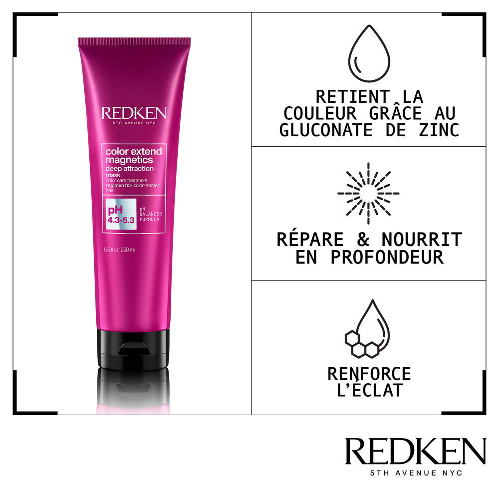 Redken Color Extend Magnetics Masque cheveux colorés