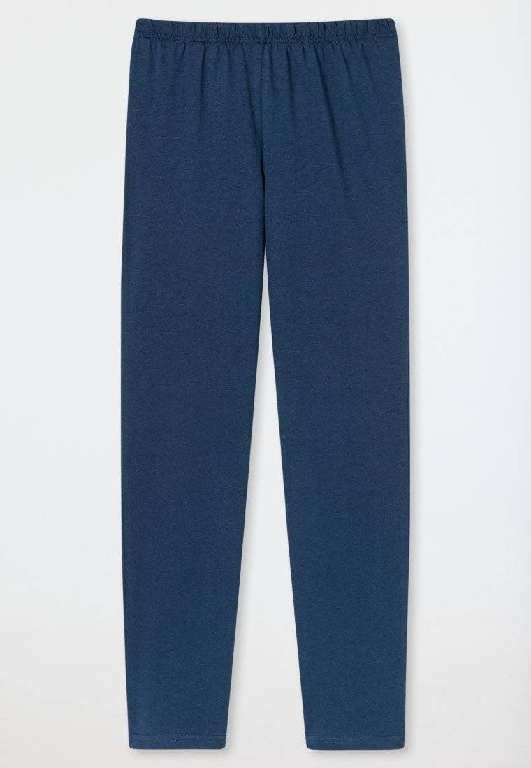 Schlafanzug lang Chillout hellblau - Nightwear