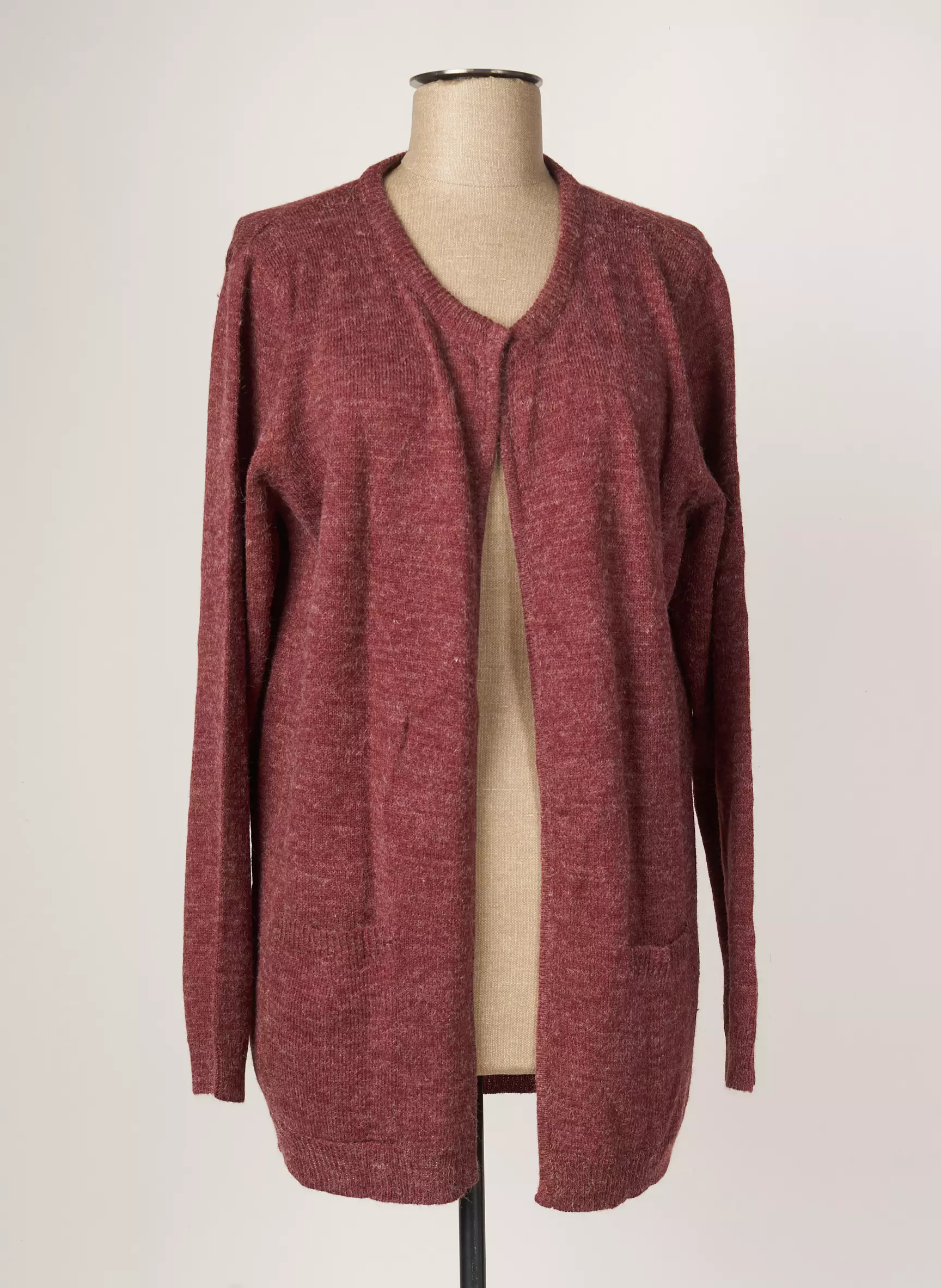 Ichi Cardigans Femme couleur rouge