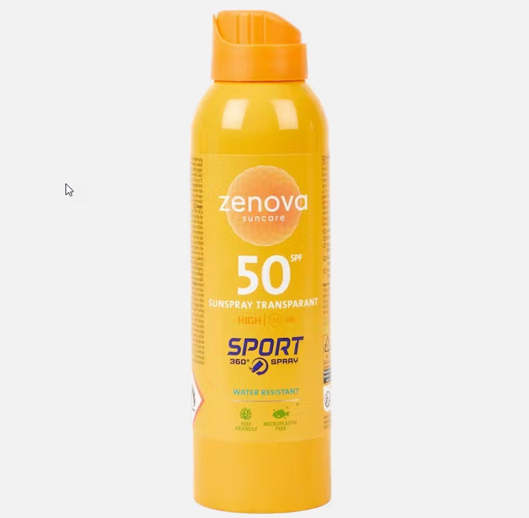 Spectrum Sonnenschutzspray Zenova Sonnenspray 200 ml, 30-tlg.