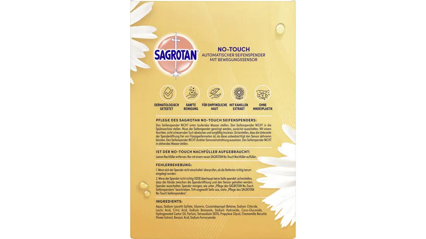Sagrotan No-Touch Hygiene Seife Starter-Set