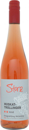 2022 Muskat-Trollinger Rosé ** feinherb - Privatkellerei Storz