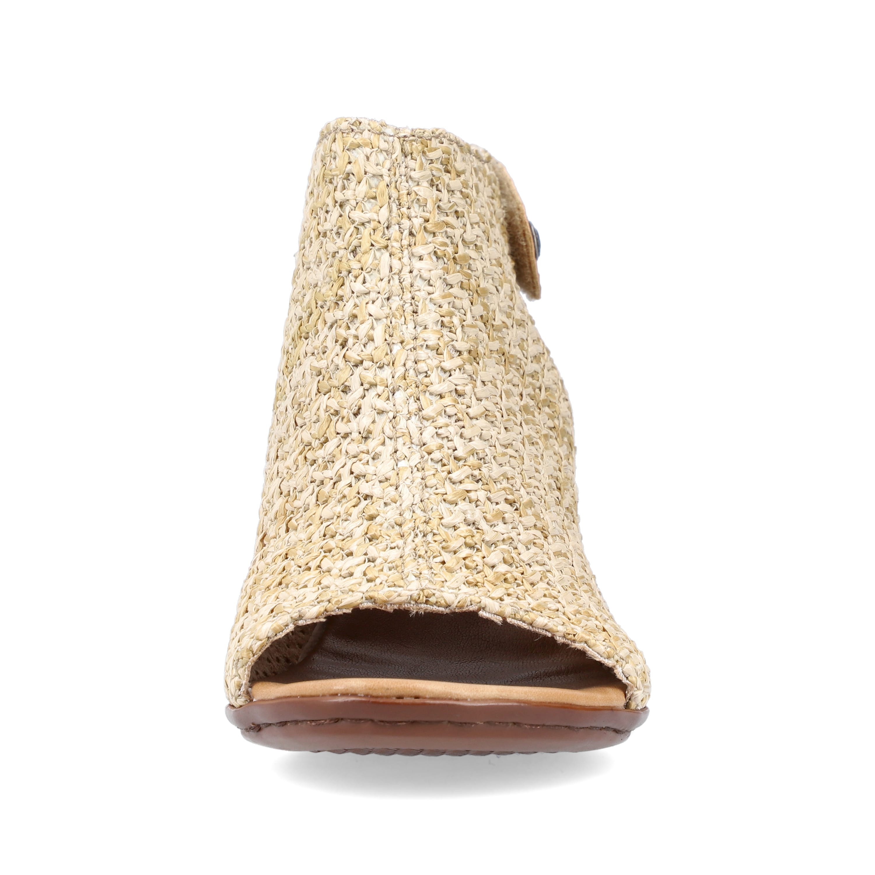 Rieker Damen Riemchensandaletten sandbeige