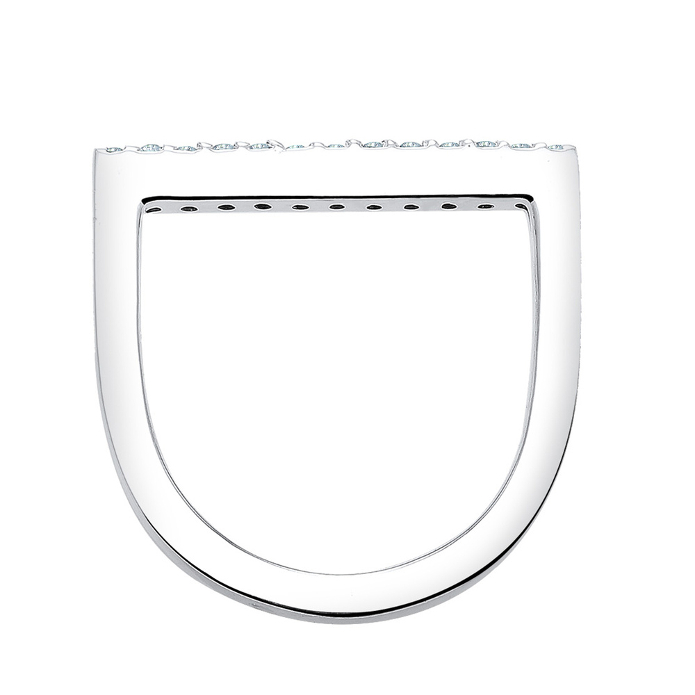 Elli Elli Bague Elli anneau d'empilage cristaux Geo 925 Bague