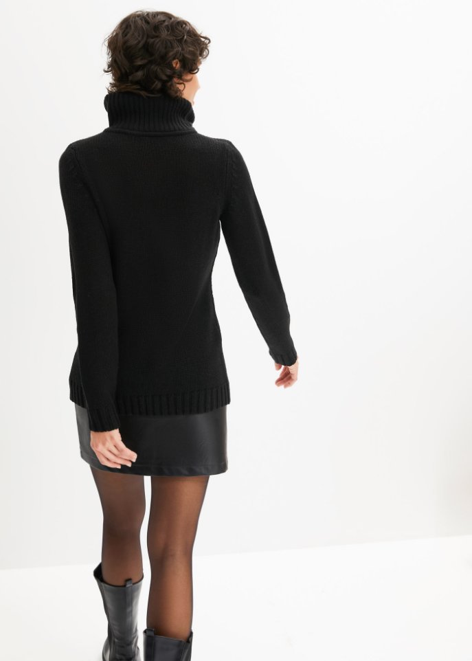Troyer Pullover mit Zopfmuster