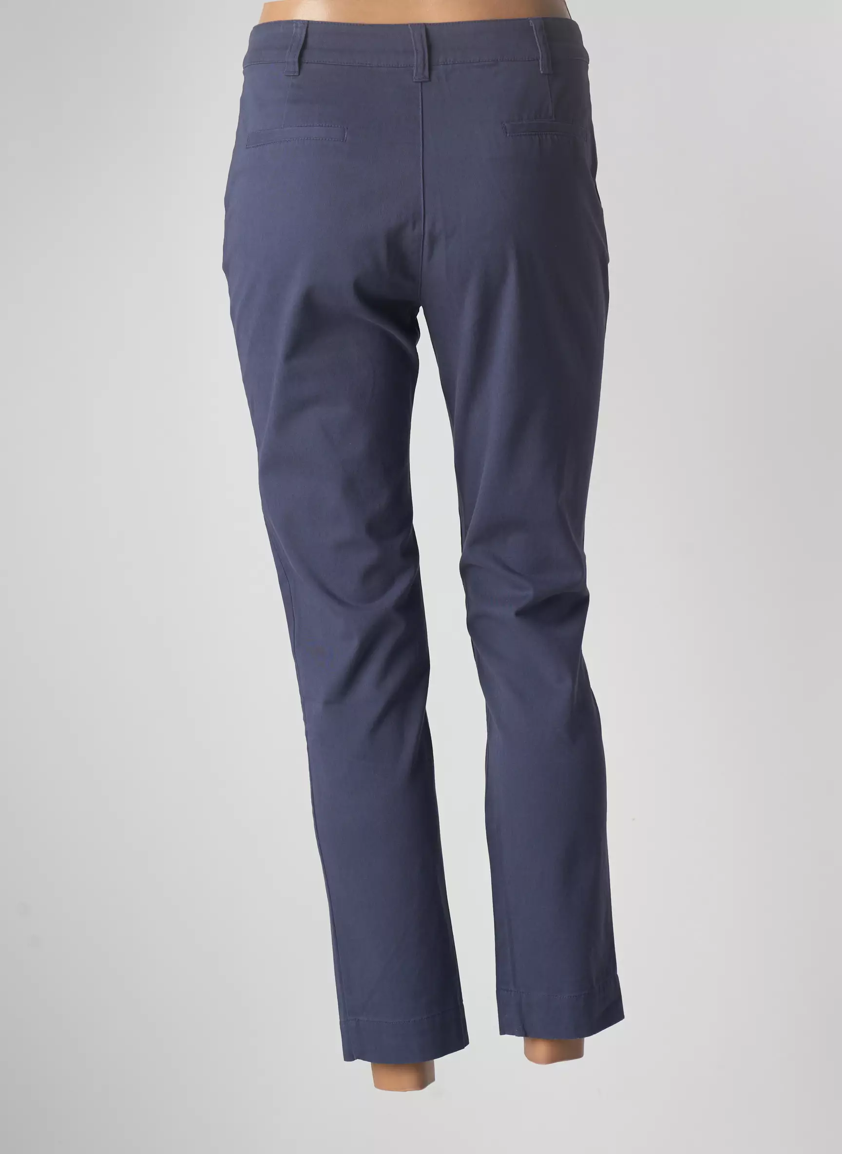 La Fiancee Pantalons Chino Femme couleur bleu