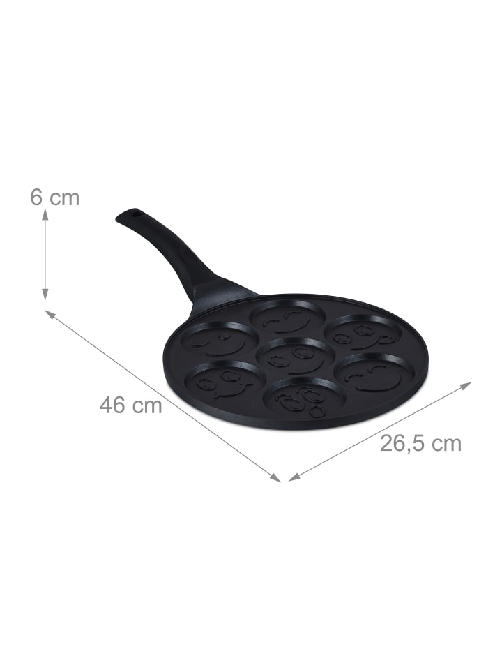 relaxdays Pancake Pfanne 