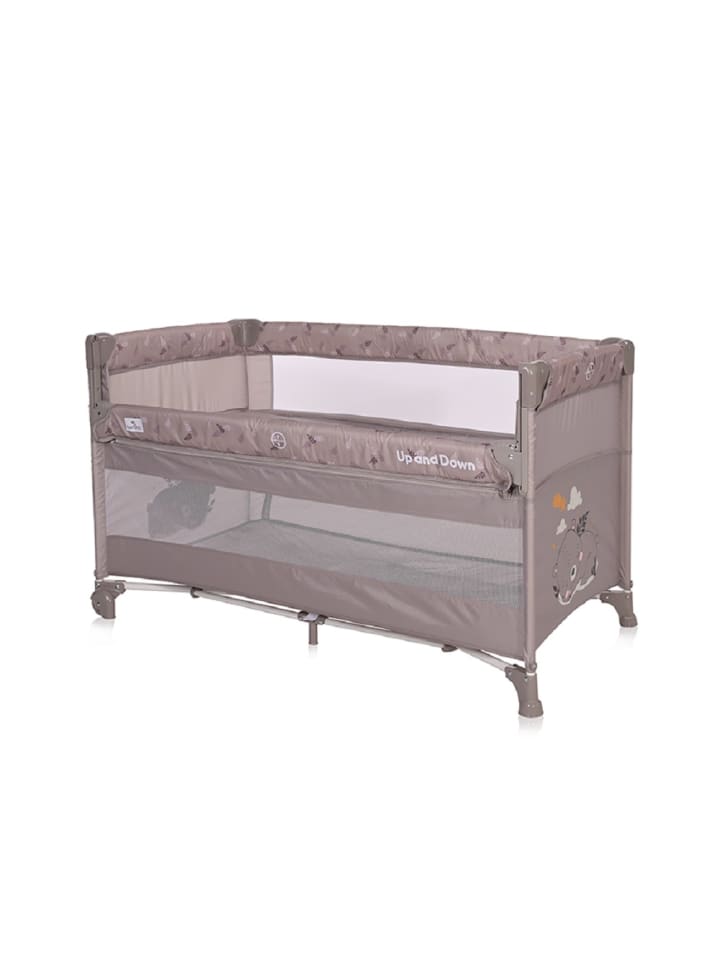 Lorelli Baby Reisebett Up´n Down, in braun günstig kaufen 60x120 cm