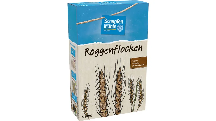 SchapfenMühle Roggenflocken 500 g