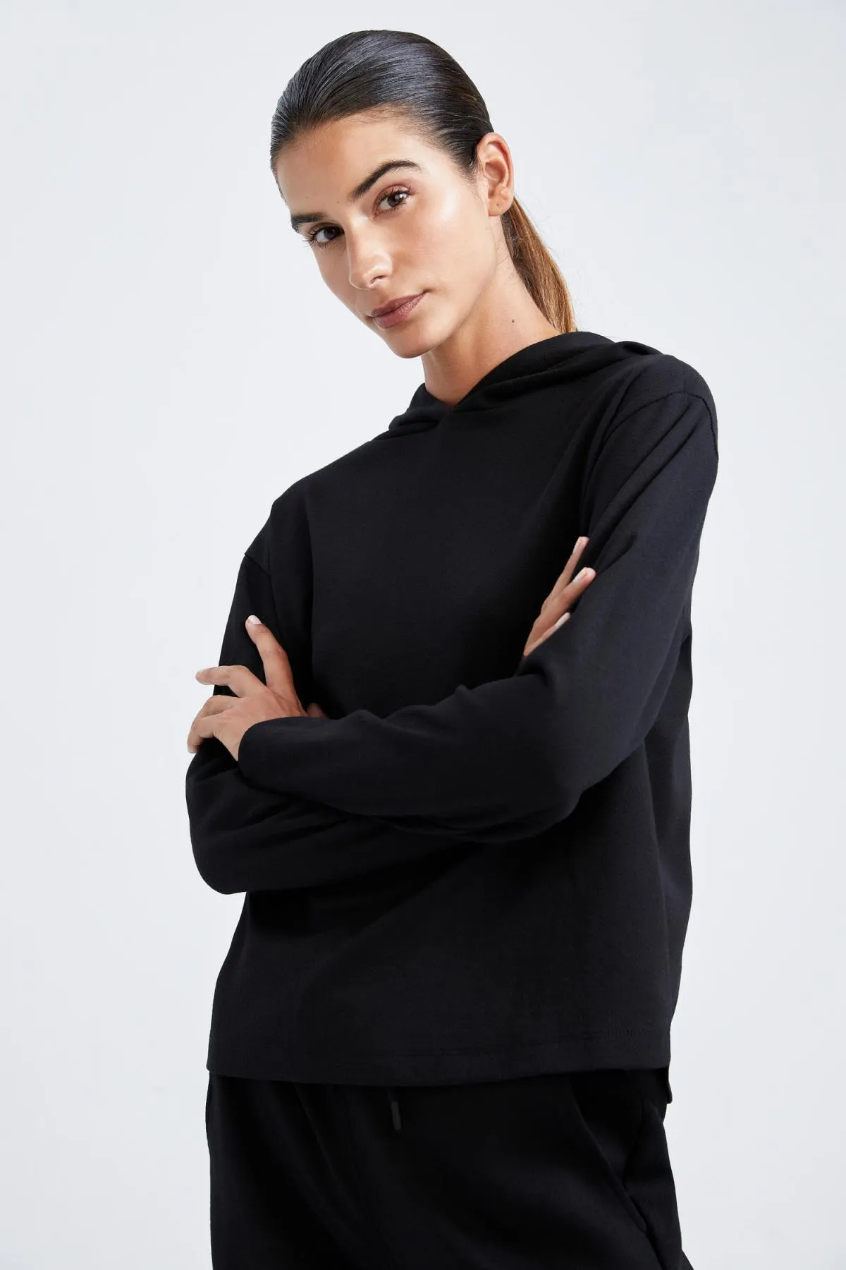 DeFacto  Passform: Kapuzen-Sweatshirt mit Standard-Passform