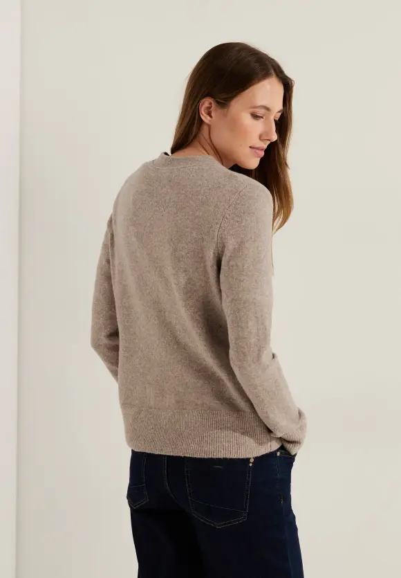 CECIL Cardigan mit Ziernähten
