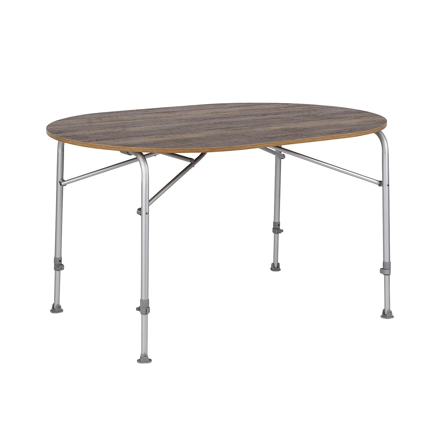 Bo-Camp Feder oval 130 x 90 Tisch