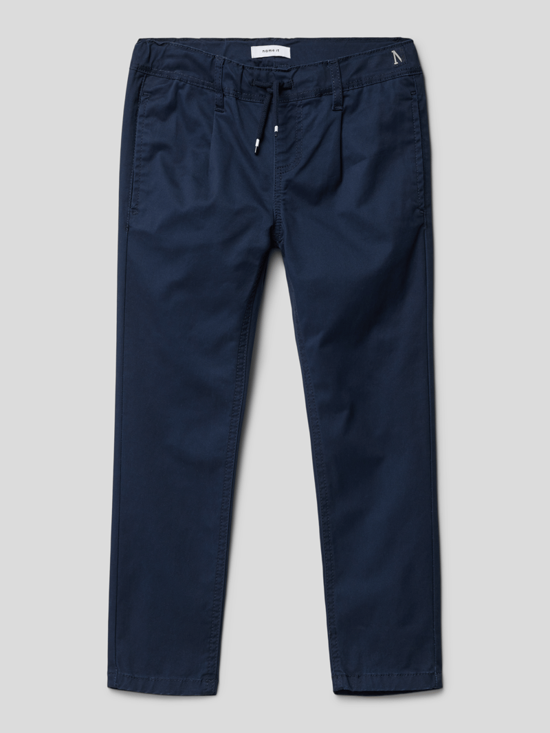 Jogpants mit Label-Detail Modell 'RYAN' in blau