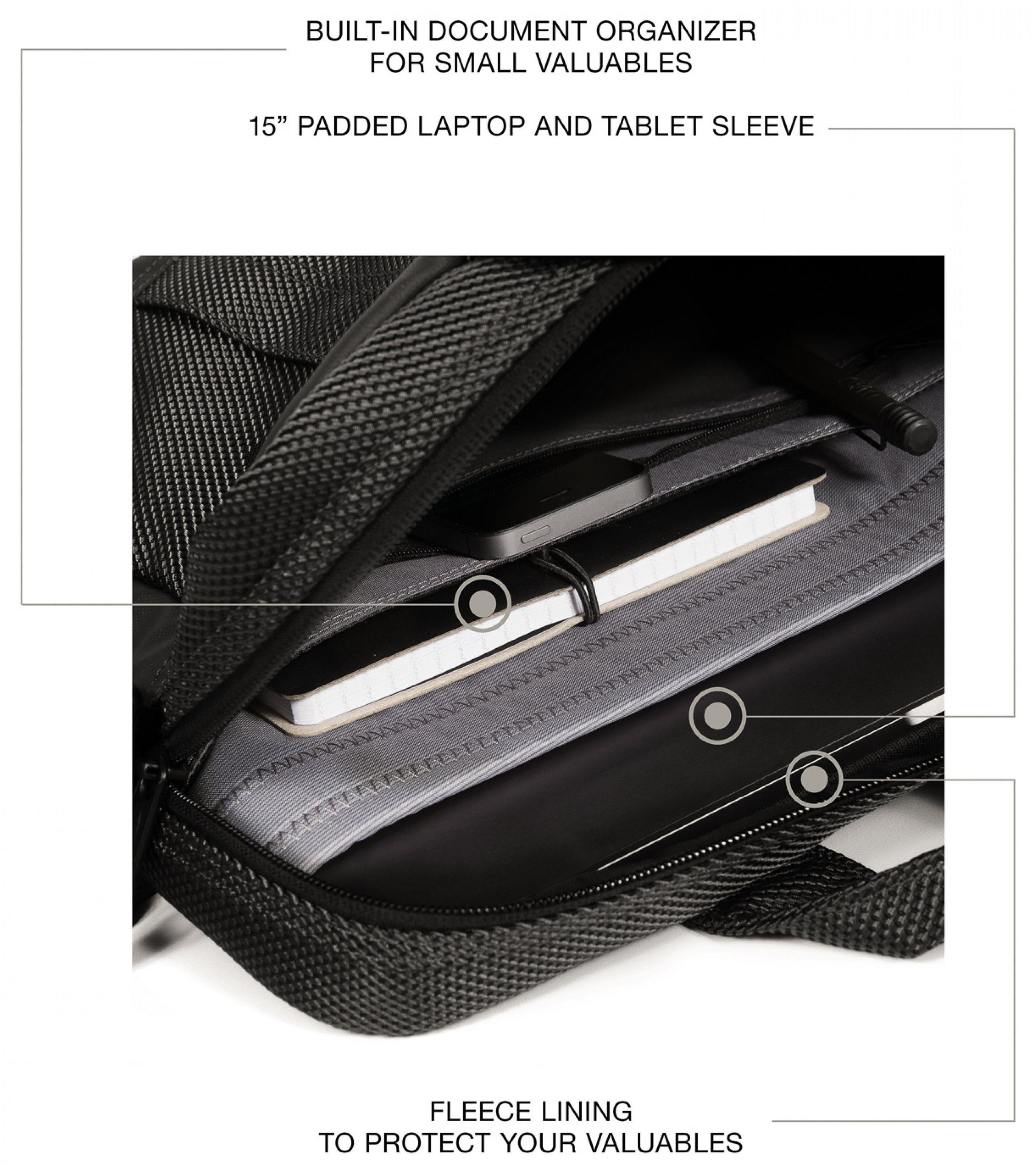 Eastpak Aktentasche ACTON, im praktischen Design