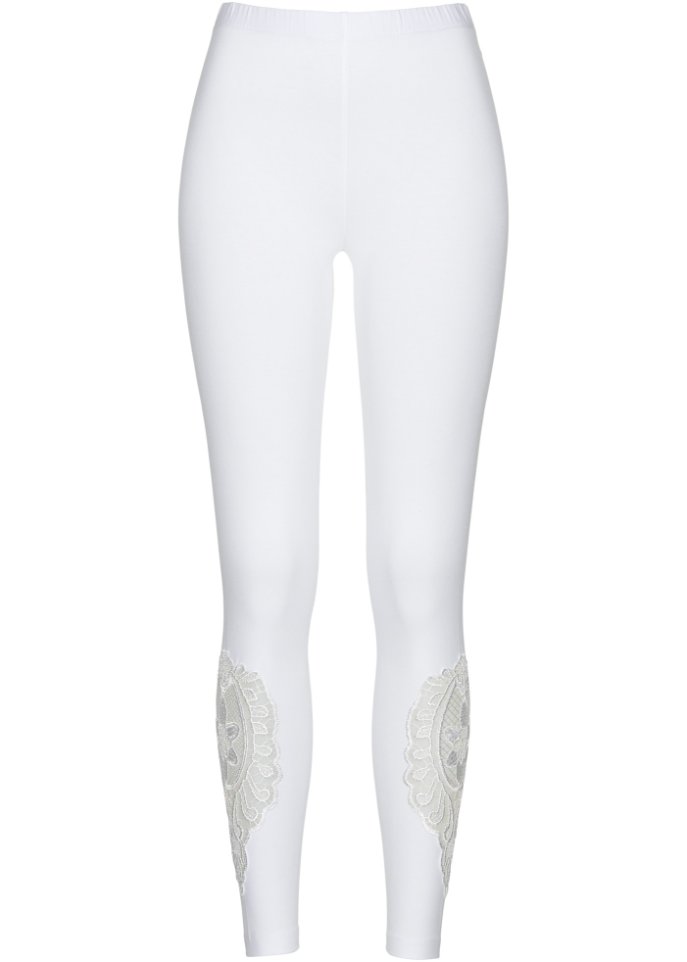 Leggings mit Spitze