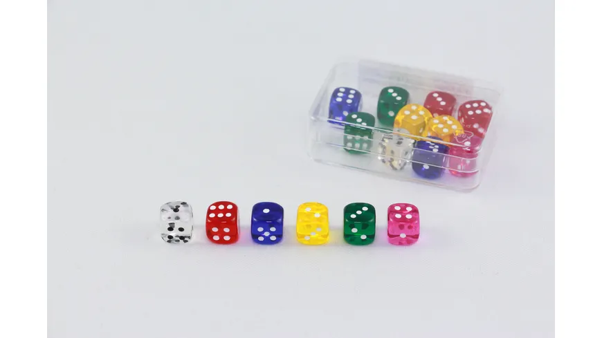 Weible Spiele - 10 Würfel Transparent