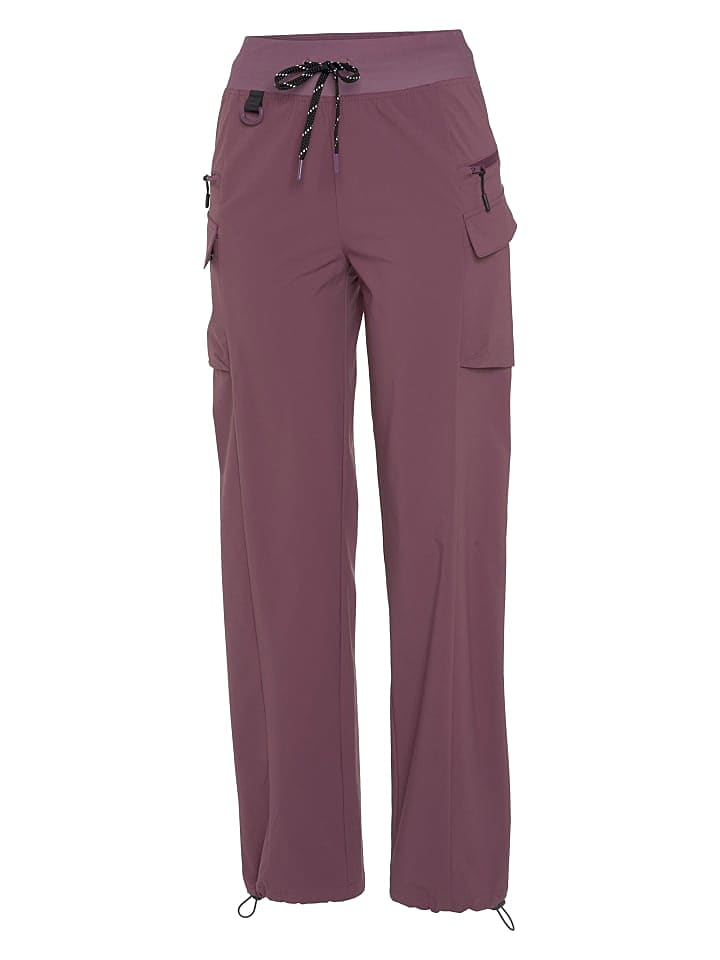 LASCANA ACTIVE Trekkinghose in mauve günstig kaufen 50