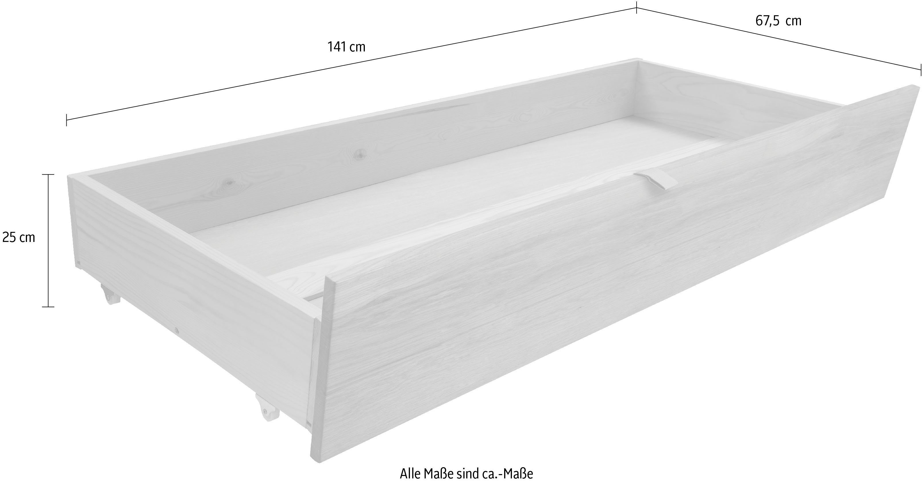 Home affaire Bettschubkasten Ultima, im 2er Set, passend zum Bett 