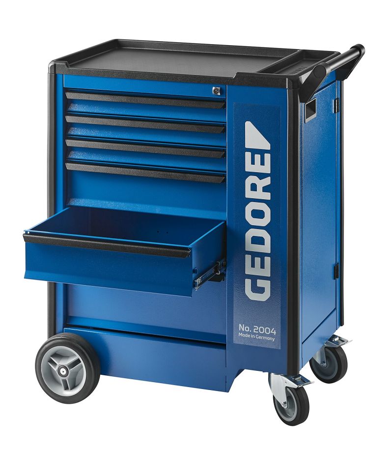 Gedore 1640755 2004 0321 Cărucior de scule cu 6 sertare