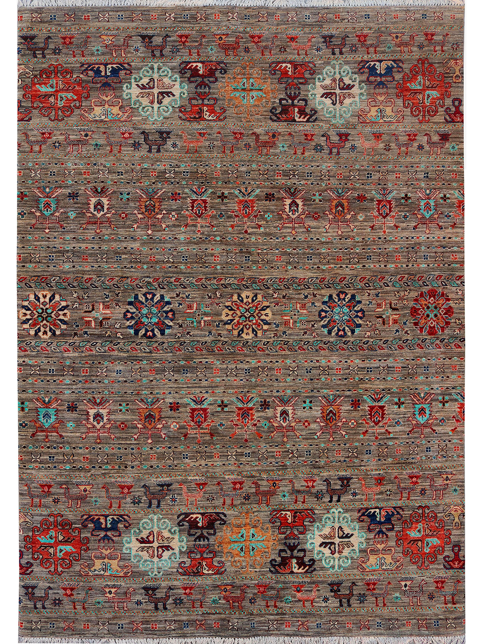 Chobi Schal ca. 172 x 254 cm, Unikat / Einzelstück