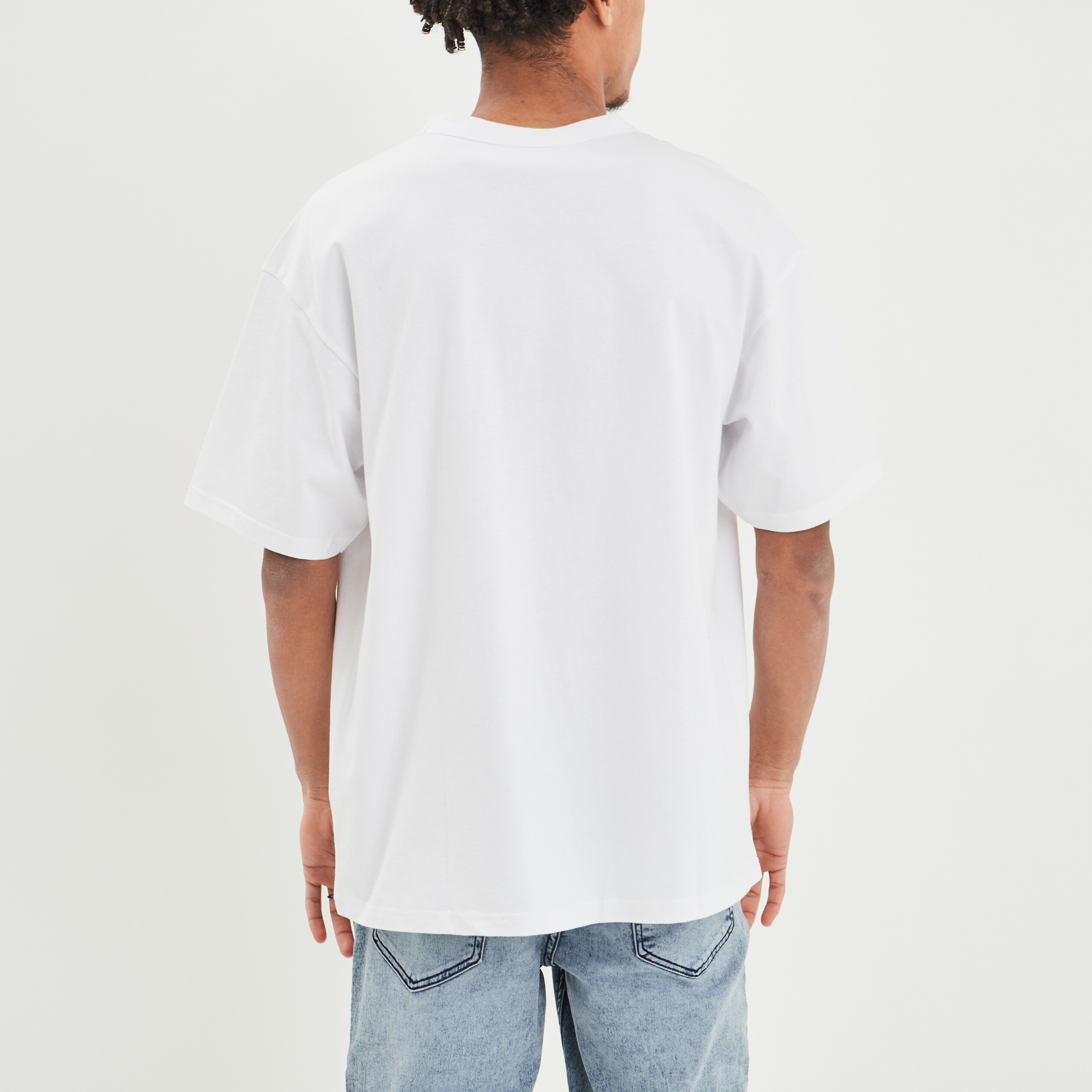T-shirt manches courtes Creeks blanc homme | La Halle