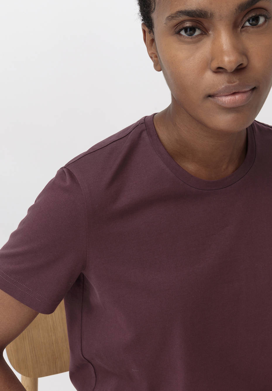 Kurzarm-Shirt aus reiner Bio-Baumwolle