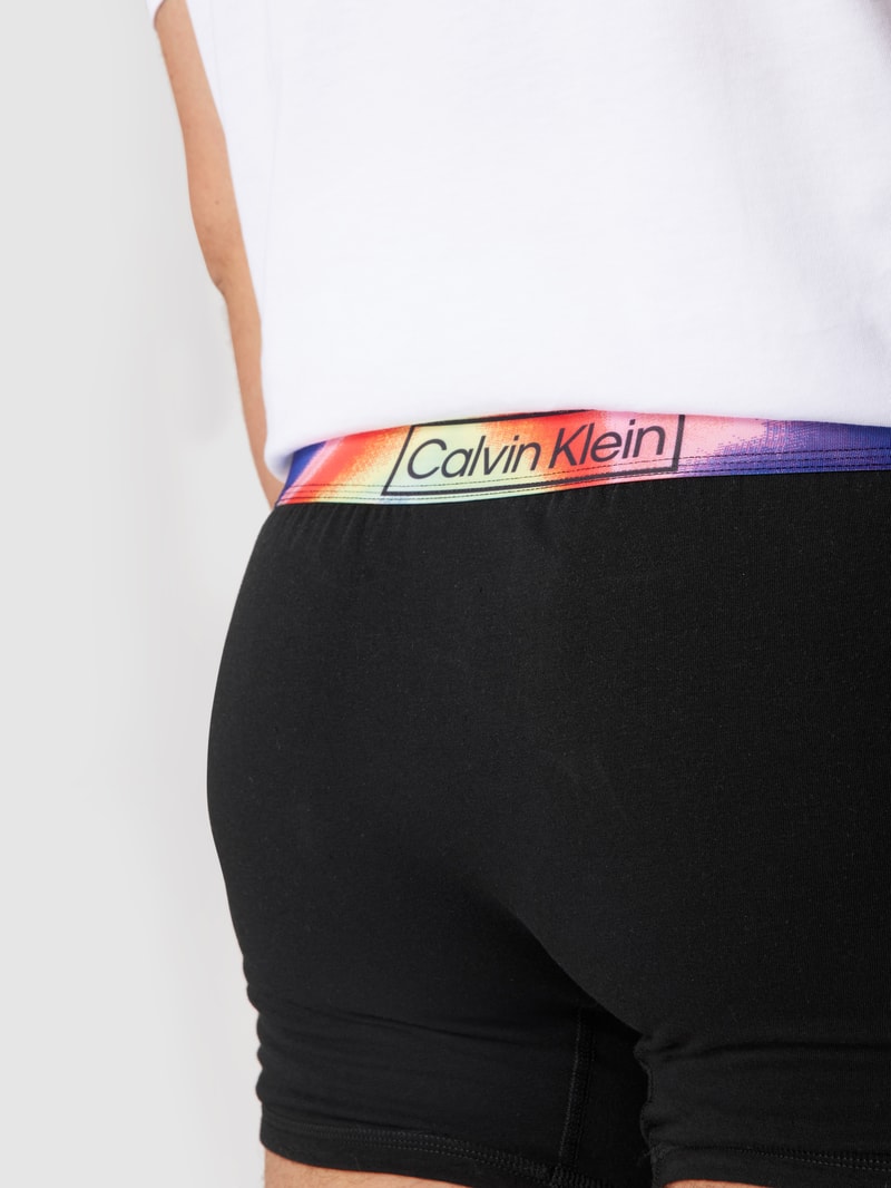 Trunks mit Logo-Bund in schwarz