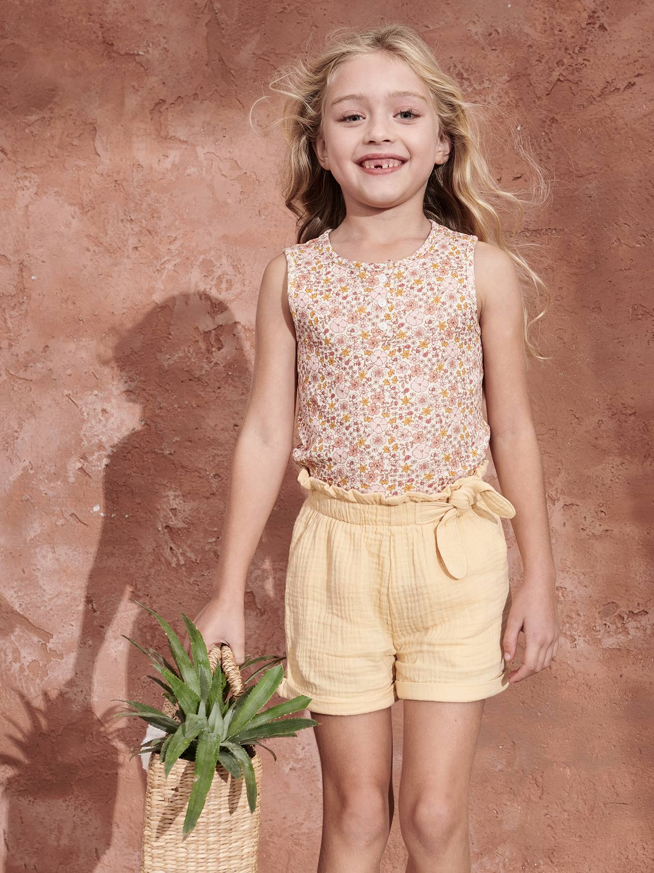 Short en gaze de coton style 