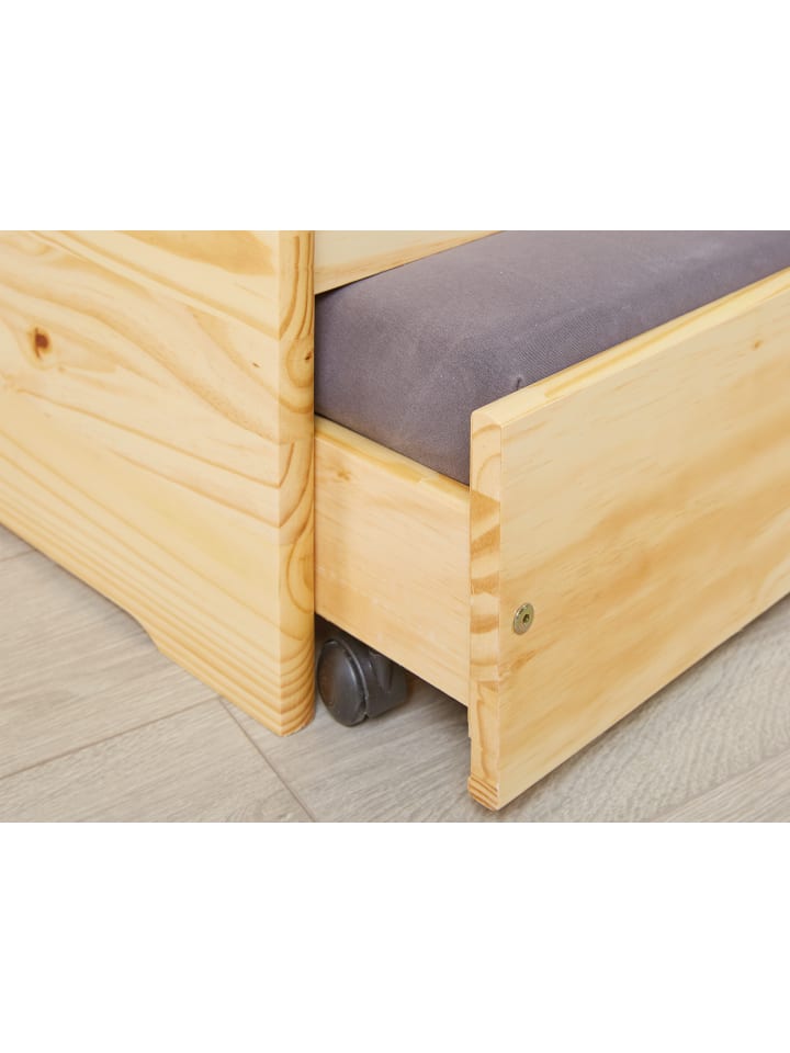 ebuy24 Bett Lotved Holz 97 x 209 cm günstig kaufen onesize
